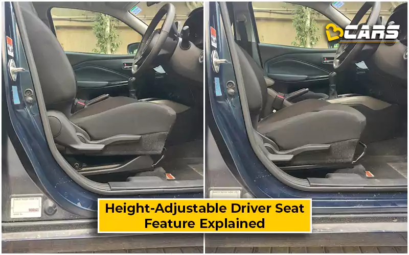 Height-Adjustable Driver Seat